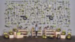 Ryobi garden tools secateurs in use for precise pruning and cutting, ideal for any garden task.