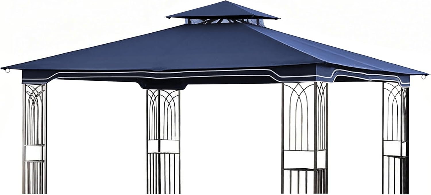 SCOCANOPY Replacement Gazebo Canopy Replacement cover for Gazebo Canopy, fits 10x12 Regency II Patio Gazebo.