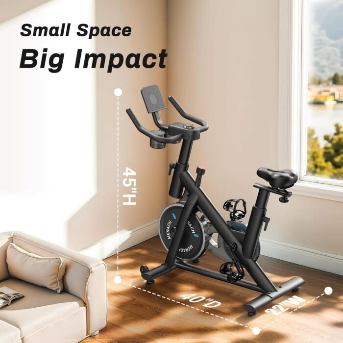 4-way adjustable padded seat and 2-way adjustable handlebars make this cardio machine suitable for users from 4'8" to 6'2".