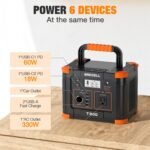 Upgraded BMS ensures safe operation with overload, overcharge, and short-circuit protection in this home generator.