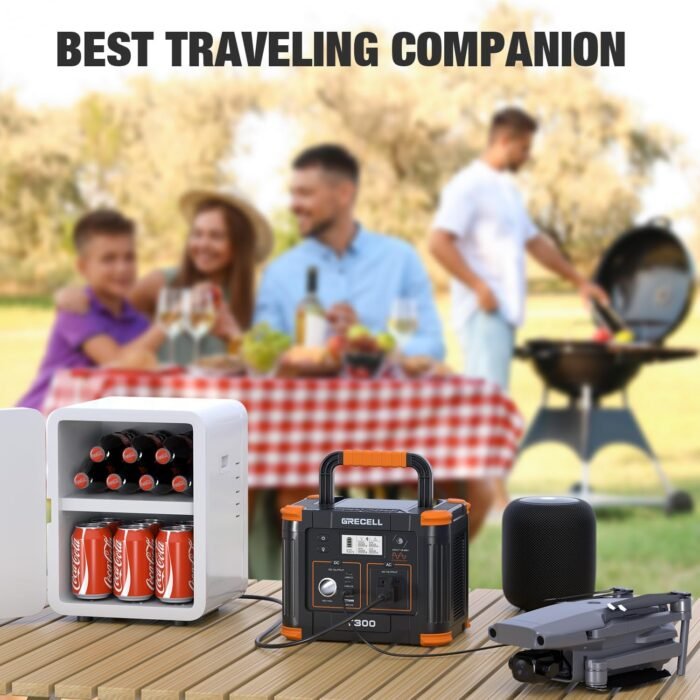 Versatile home generator that recharges via AC outlet, car outlet, or solar panel for ultimate flexibility.