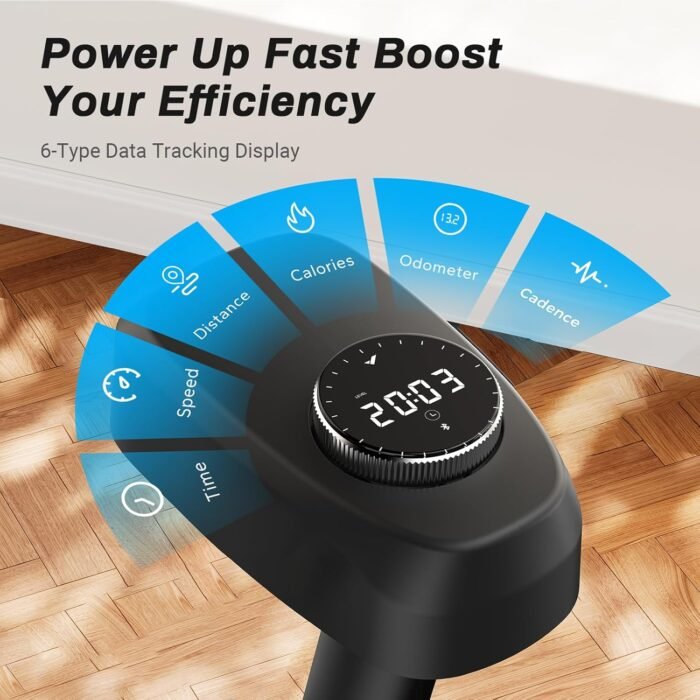 Enjoy a quiet ride under 25dB with the cardio machine, perfect for apartments or early morning workouts.
